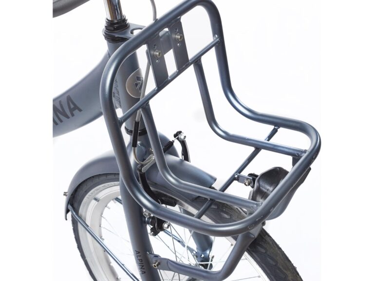 Alpina bagagedrager zwart mat