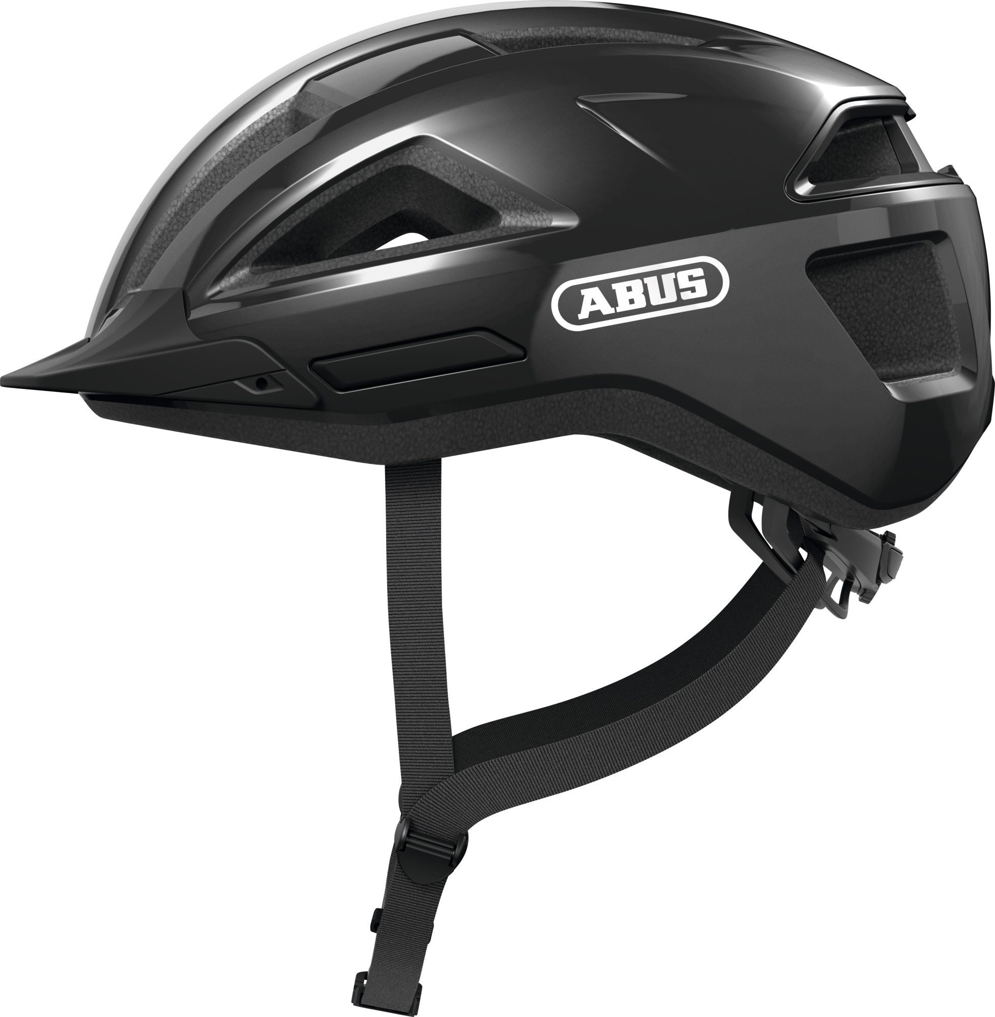 Abus helm Lowk-Y shiny black