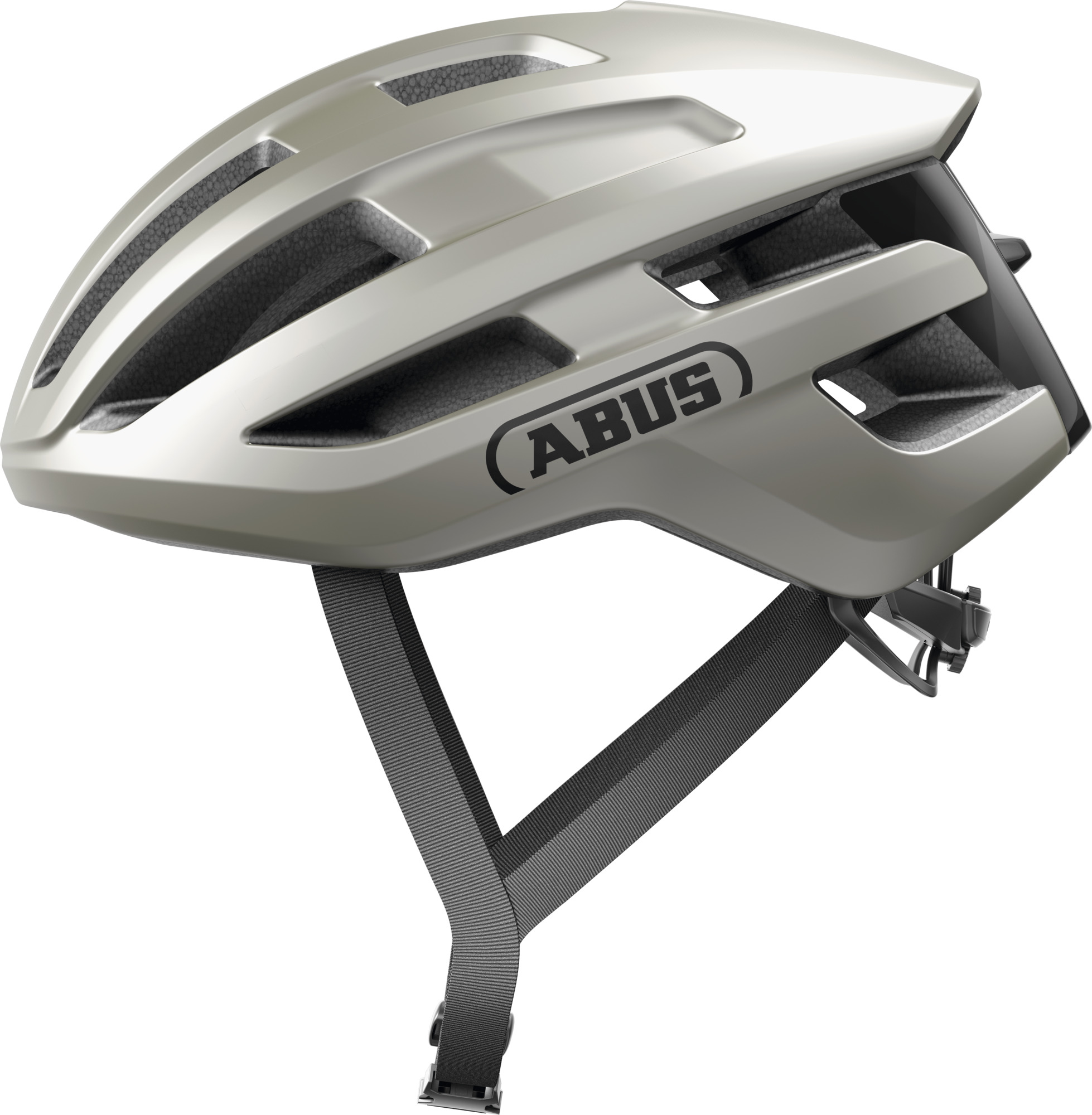 Abus helm PowerDome lunar silver