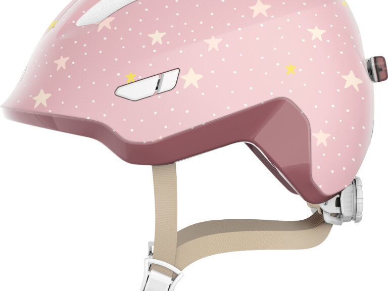 Abus helm Smiley 3.0 FL ACE LED pure rosestars M 50-55cm
