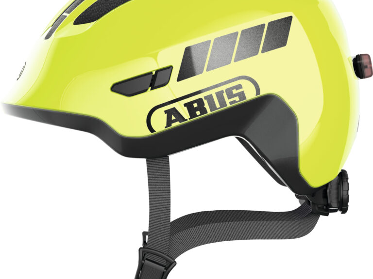 Abus helm Smiley 3.0 FL ACE LED signal yellow M 50-55cm