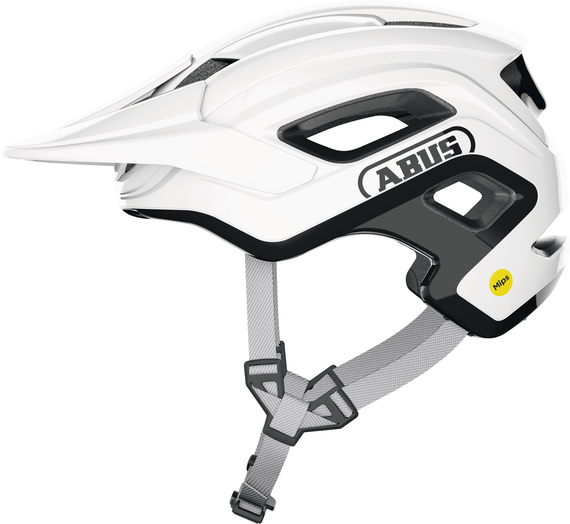 Abus helm Cliffhanger MIPS alpine white