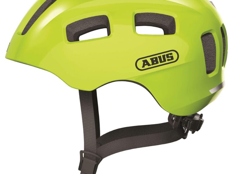 Abus kinderhelm geel
