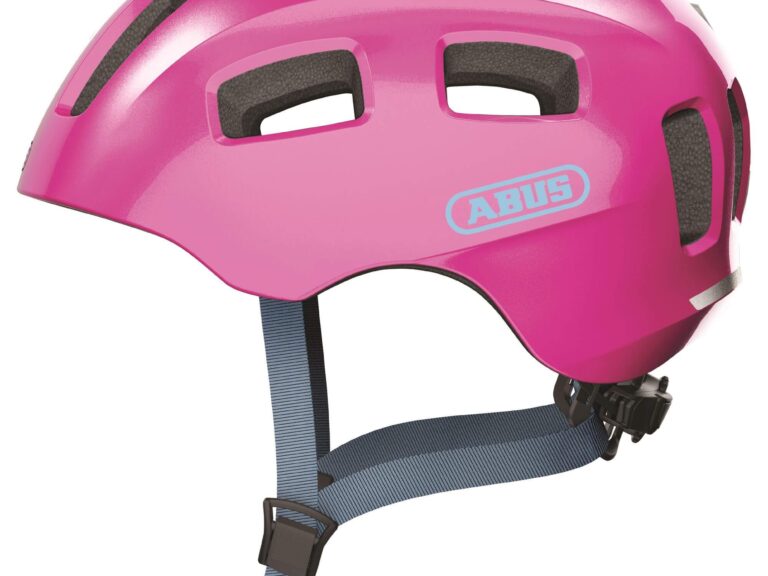 Abus kinderhelm roze