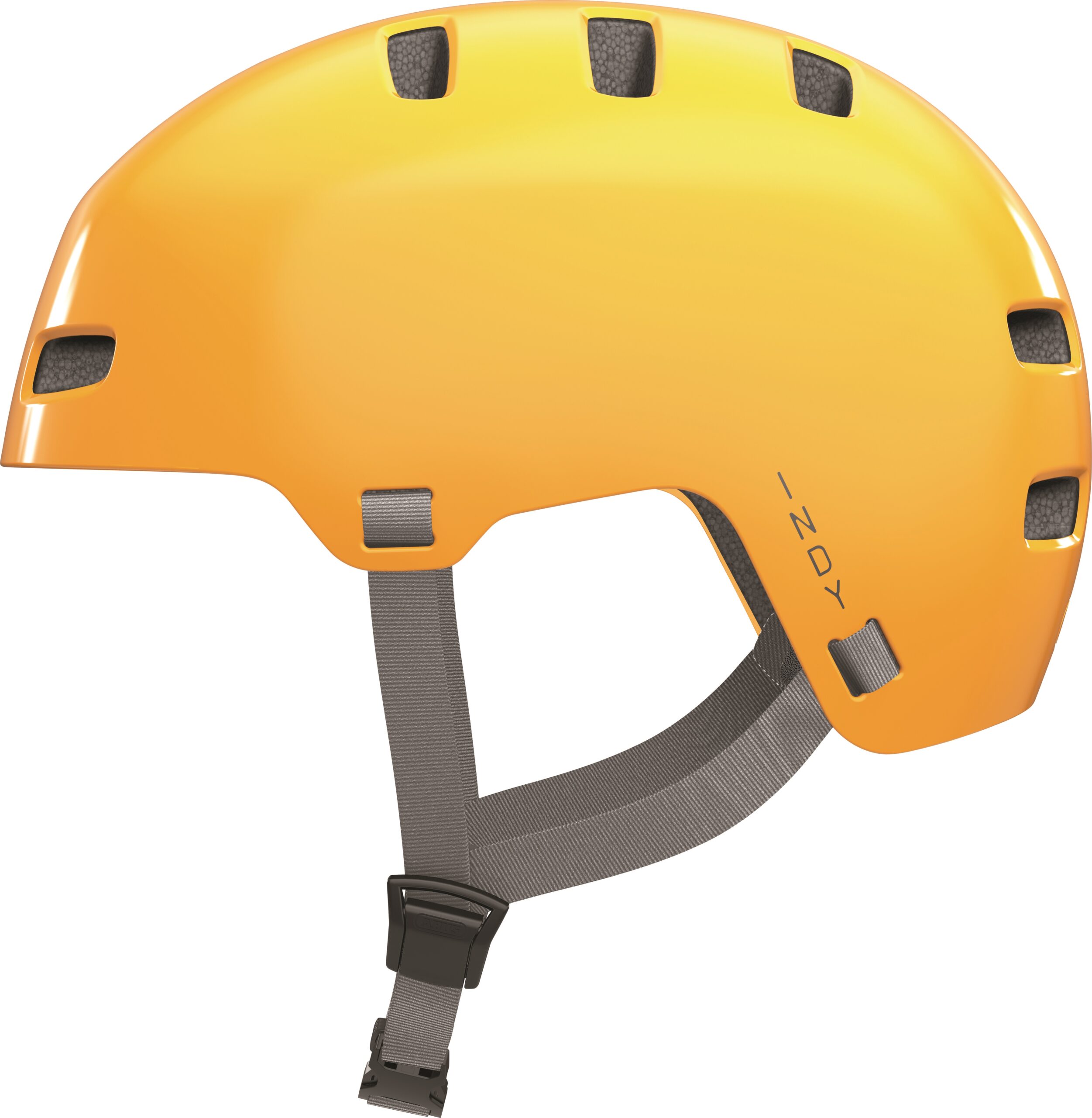 Abus helm geel