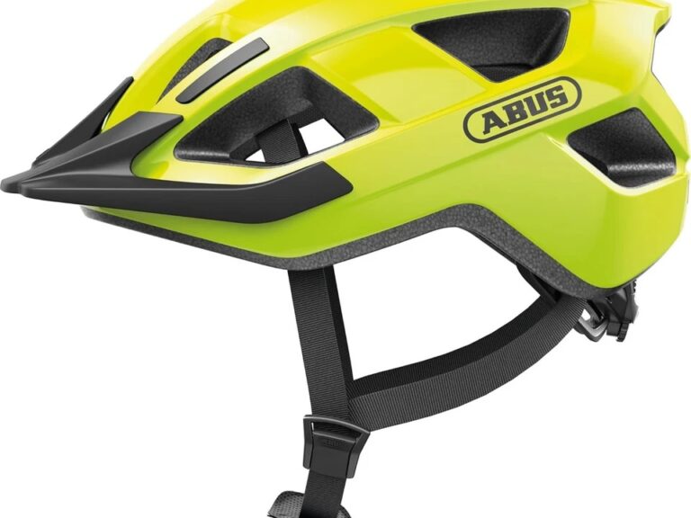 Abus helm geel