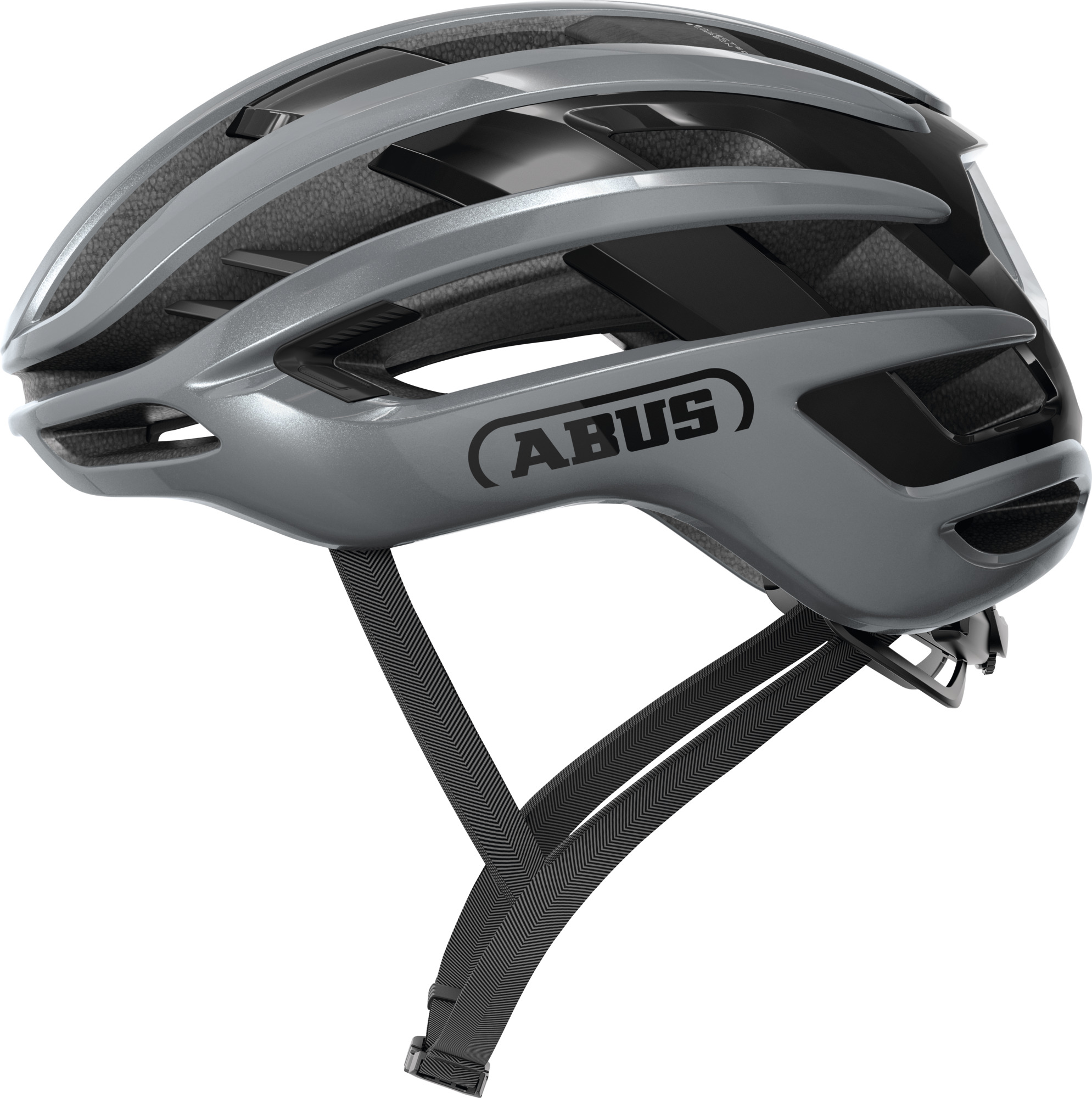 Abus helm zilver