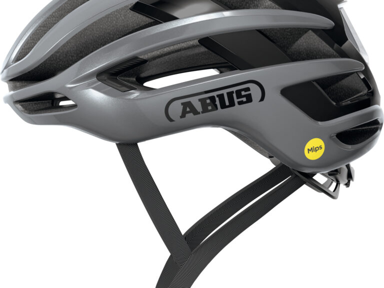 Abus helm zilver