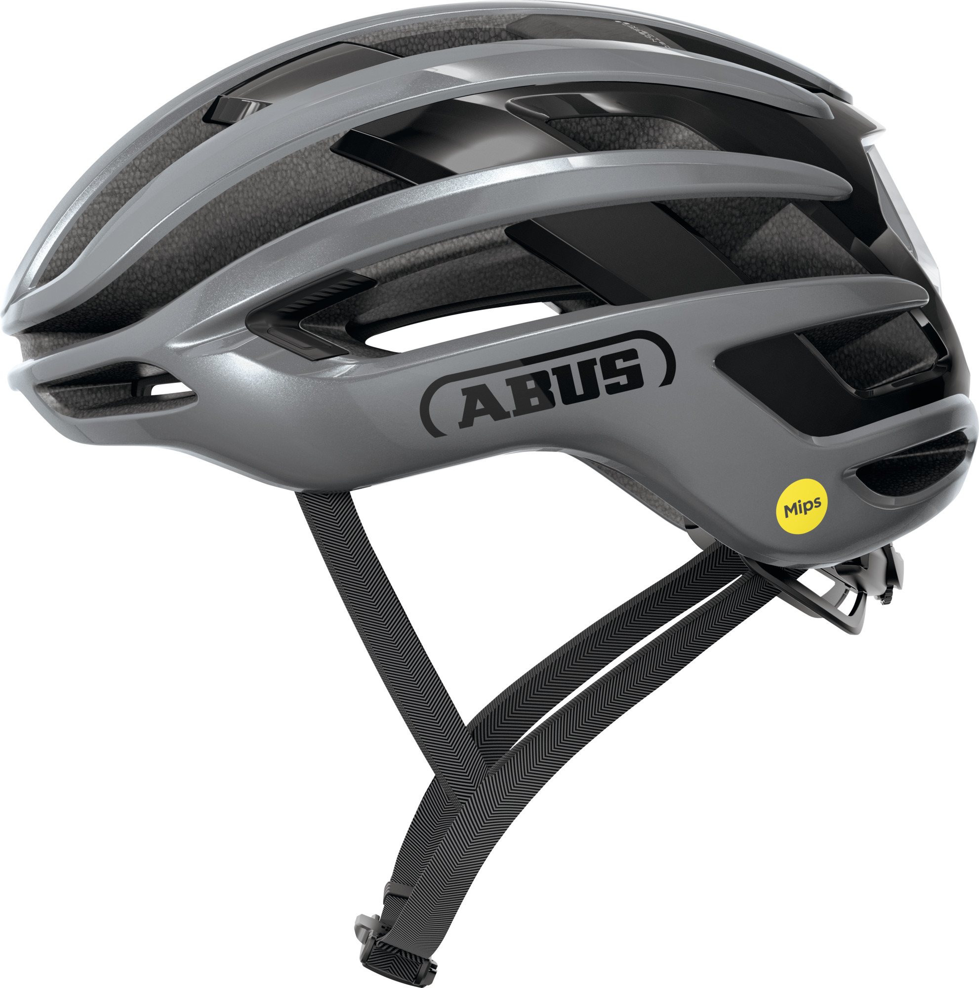 Abus helm zilver