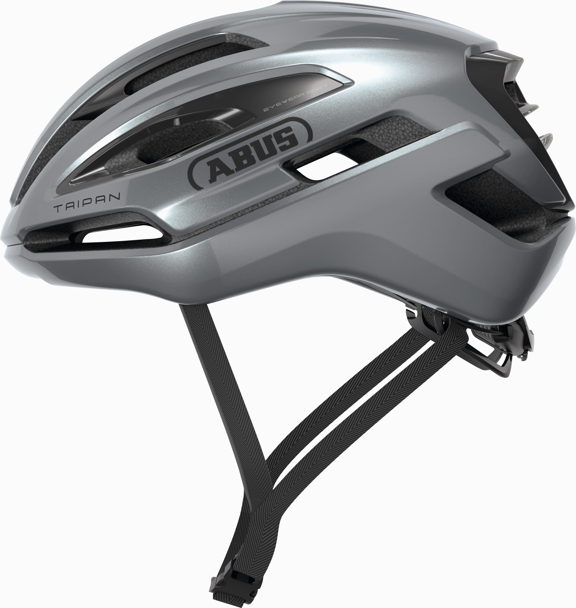 Abus helm zilver