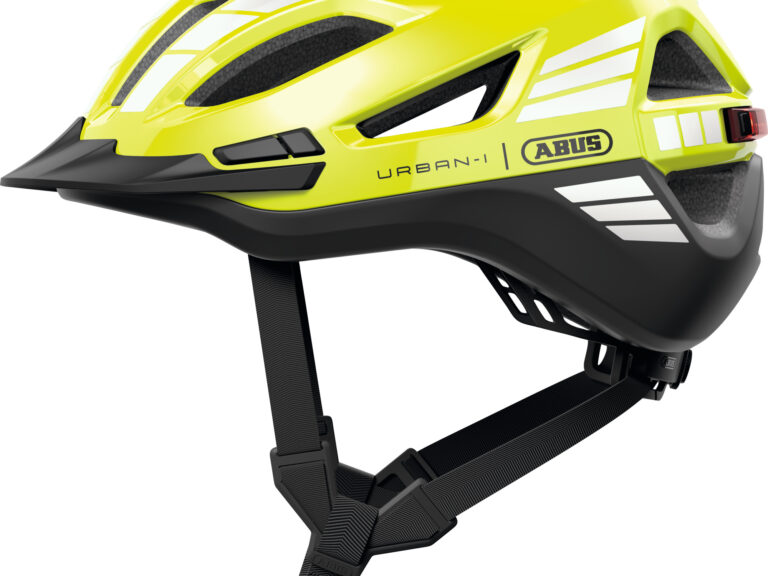 Abus helm geel