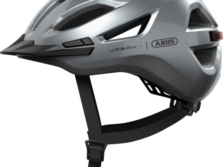 Abus helm zilver