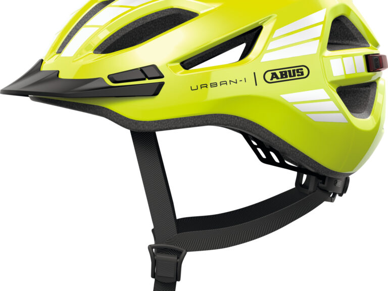 Abus helm geel