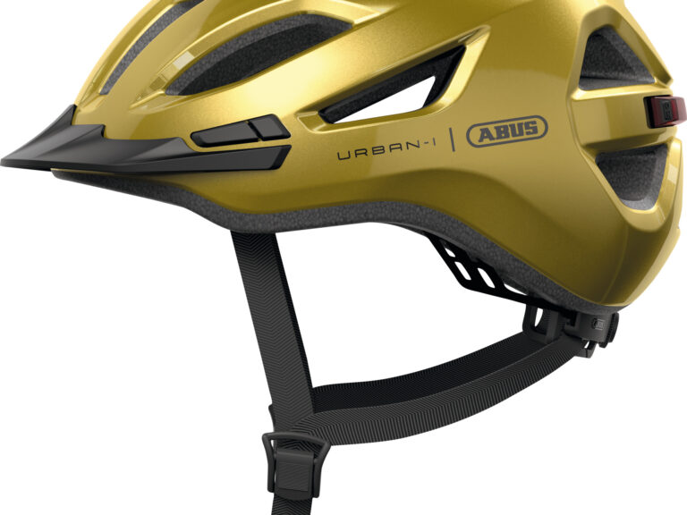 Abus helm geel