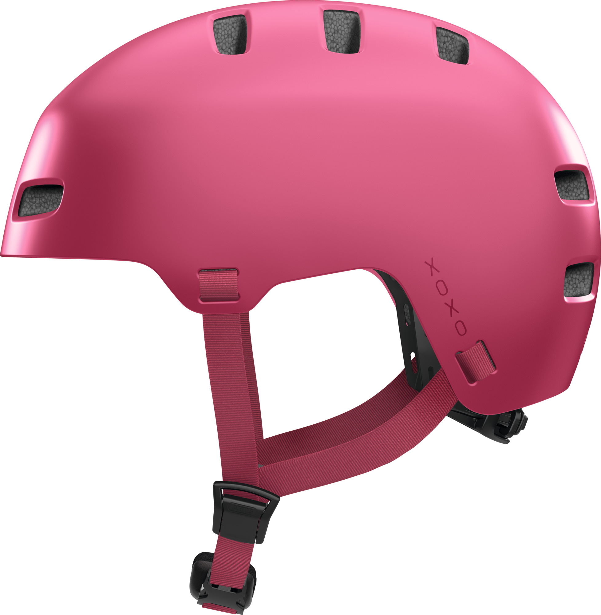 Abus helm rood