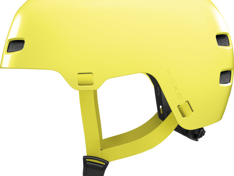 Abus helm geel