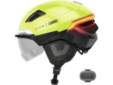 Abus helm geel