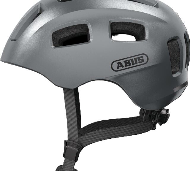 Abus kinderhelm zilver