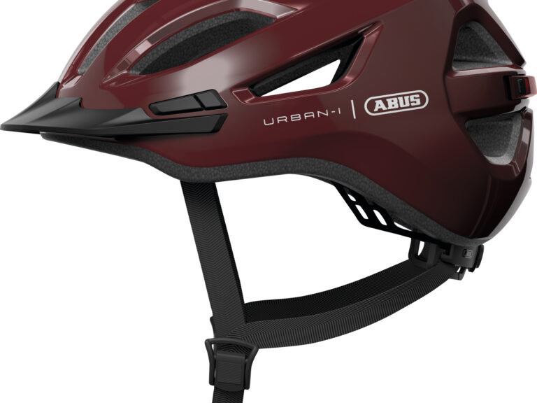 Abus helm rood