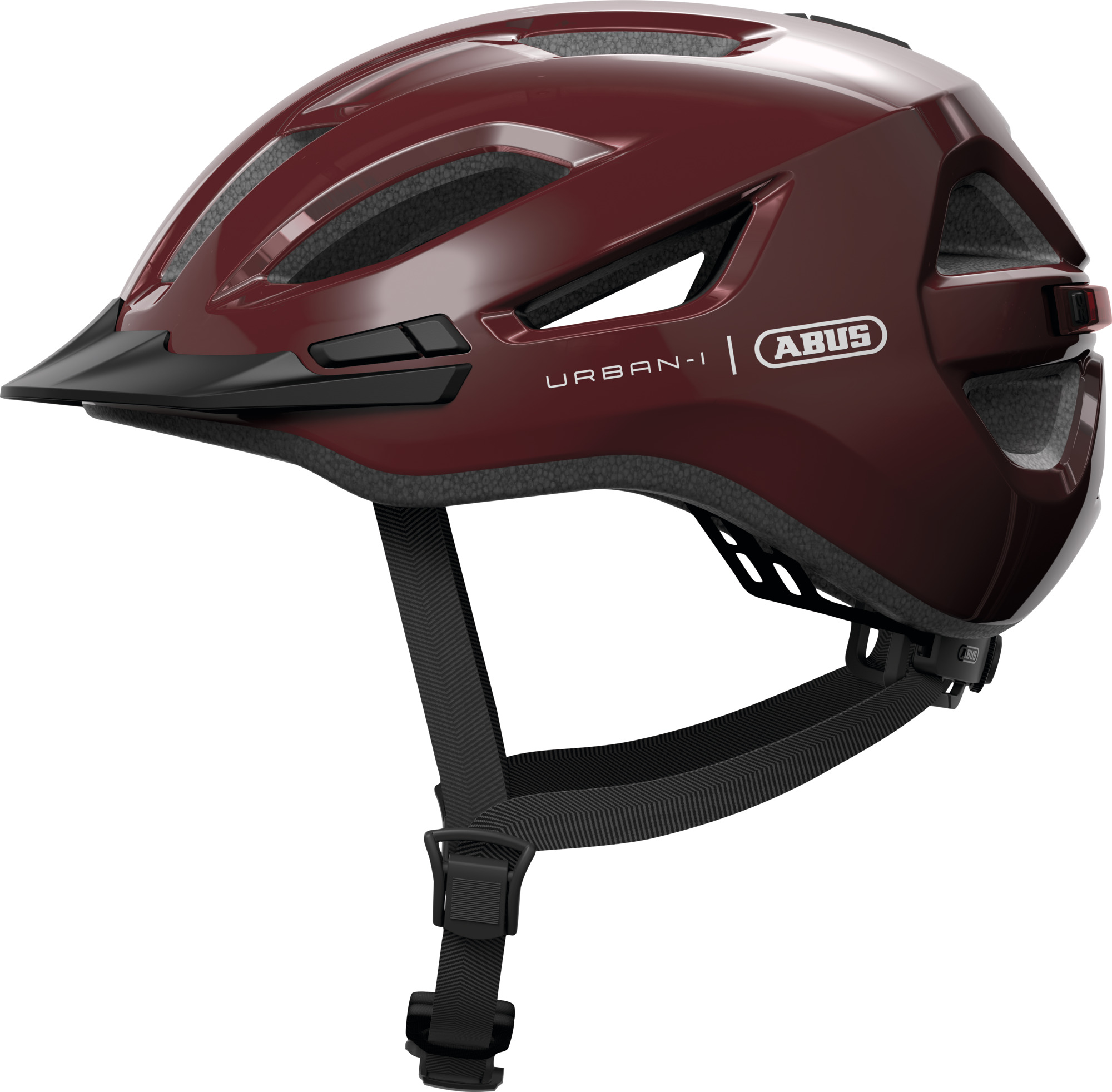Abus helm rood