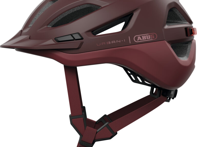 Abus helm rood