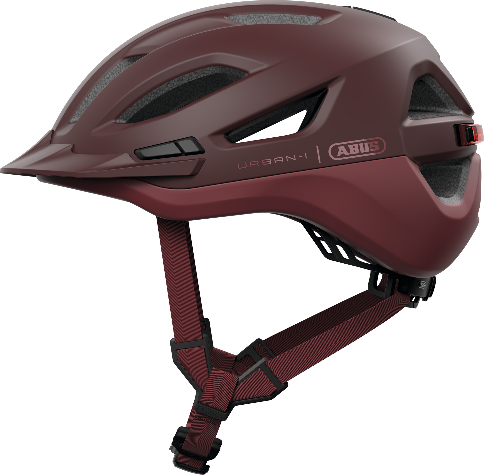 Abus helm rood