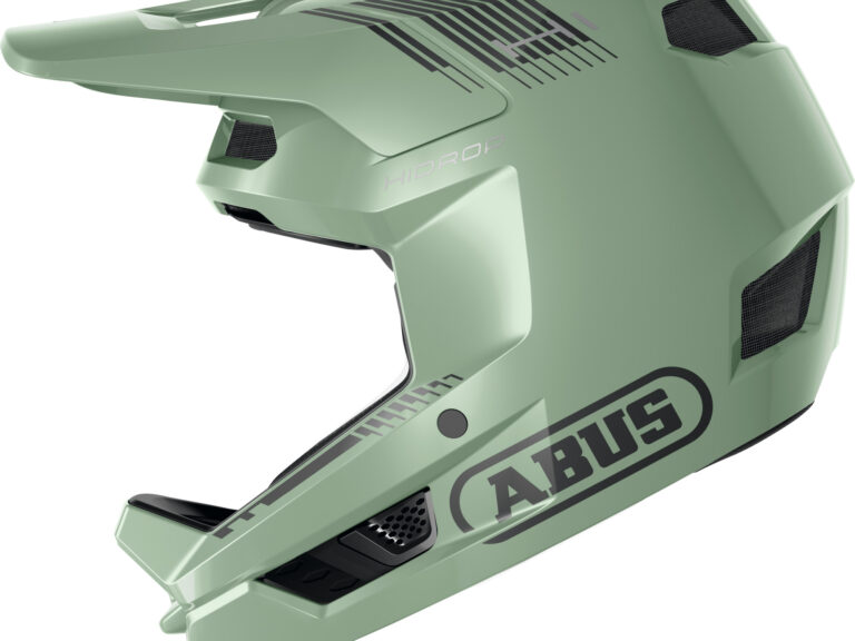 Abus HiDrop mist green helmet
