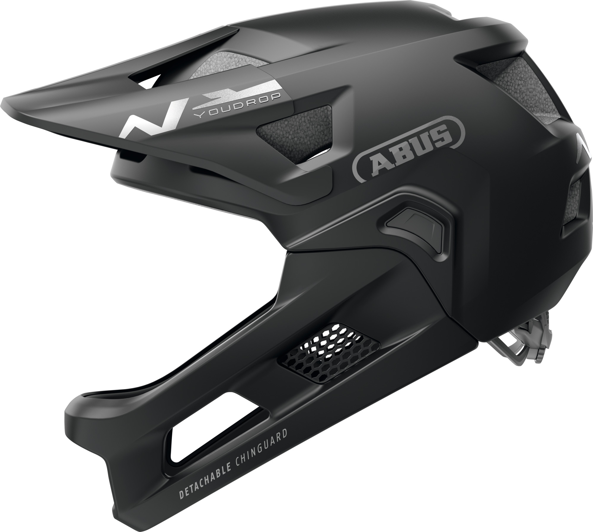 Abus helm YouDrop FF muted black S 48-55cm