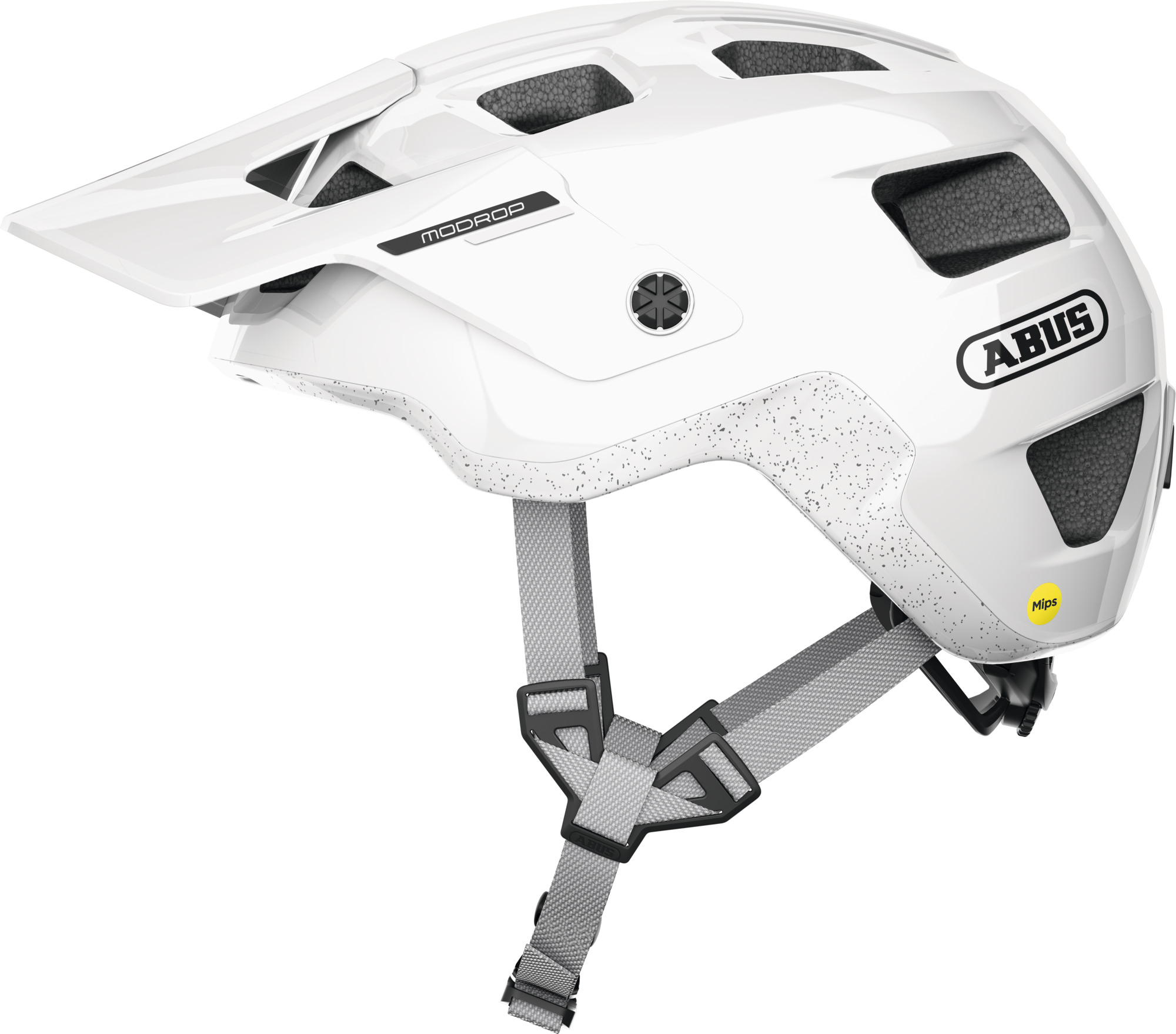 Abus helm MoDrop MIPS alpine white