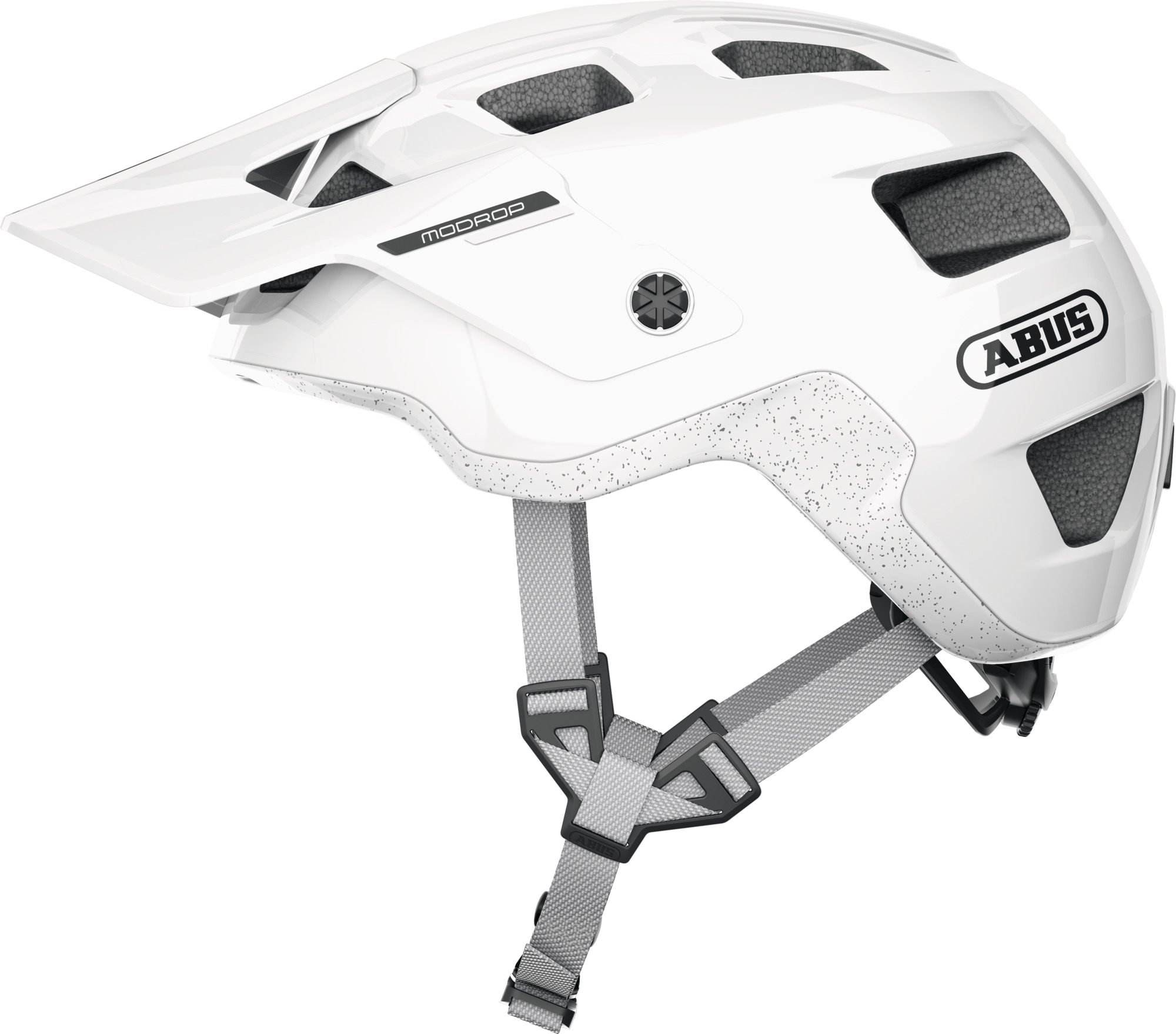 Abus helm MoDrop alpine white
