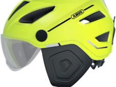 Abus helm geel