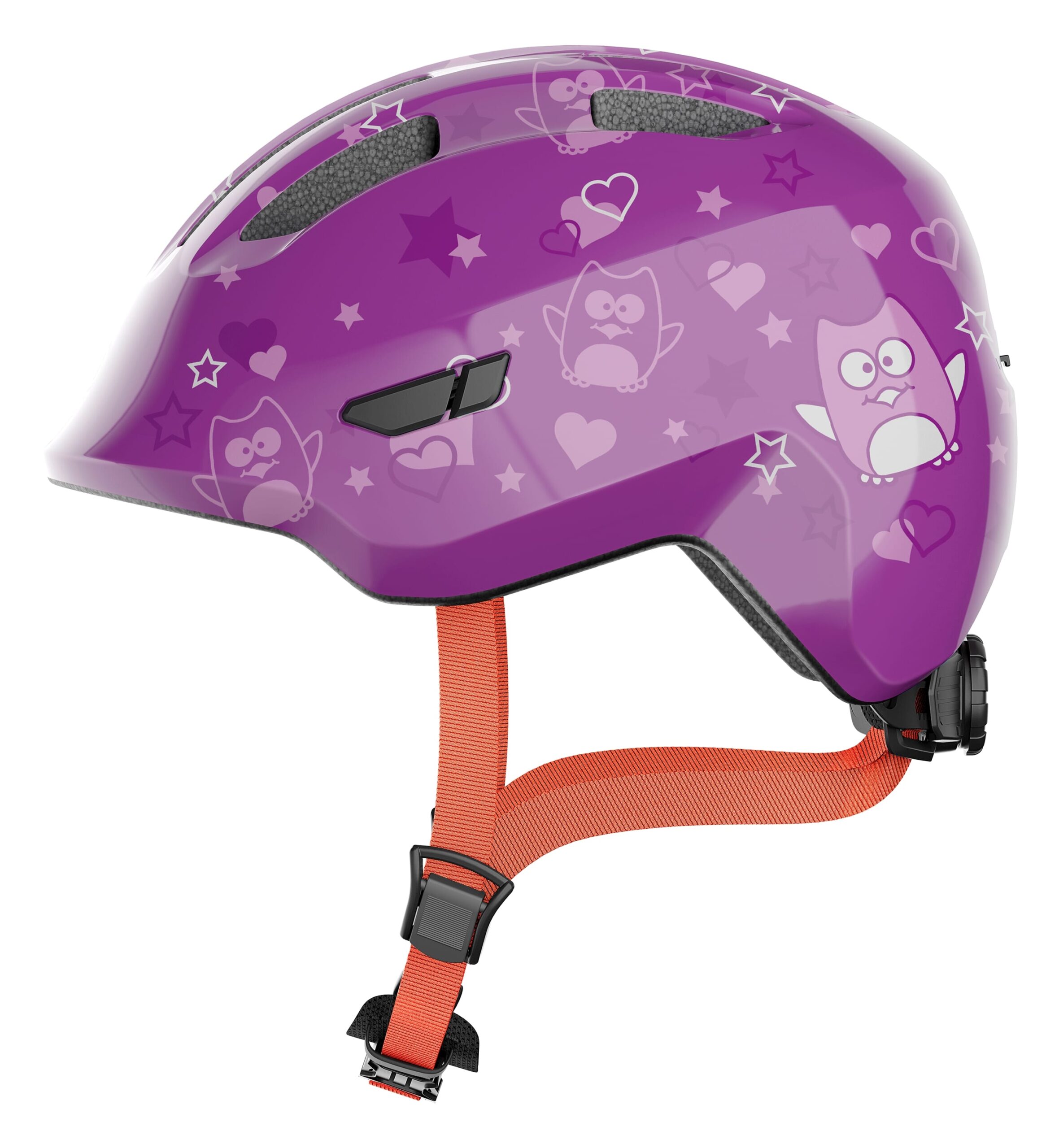 Abus helm paars