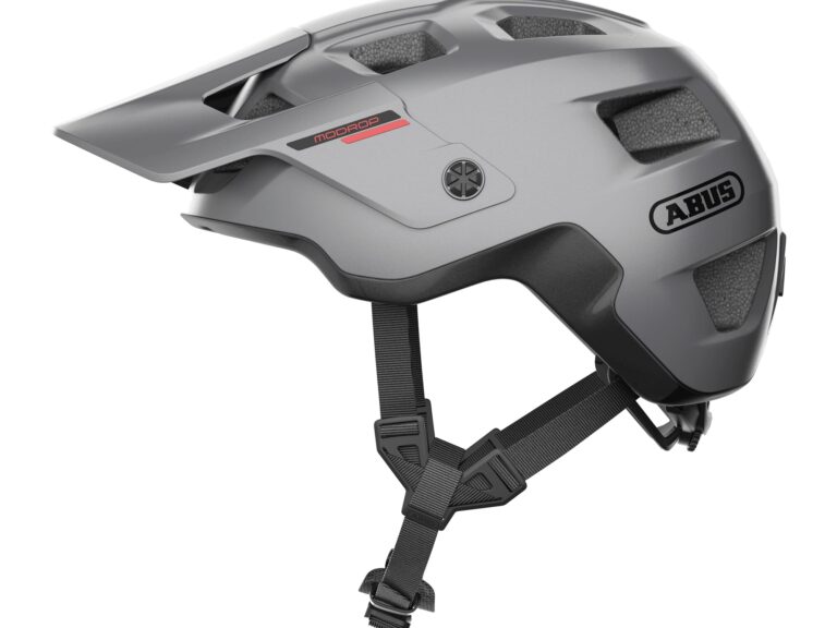 Abus helm zilver