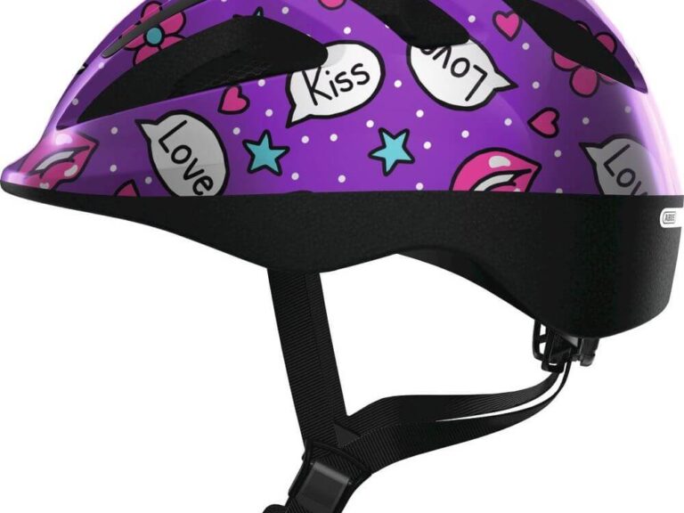 Abus helm paars