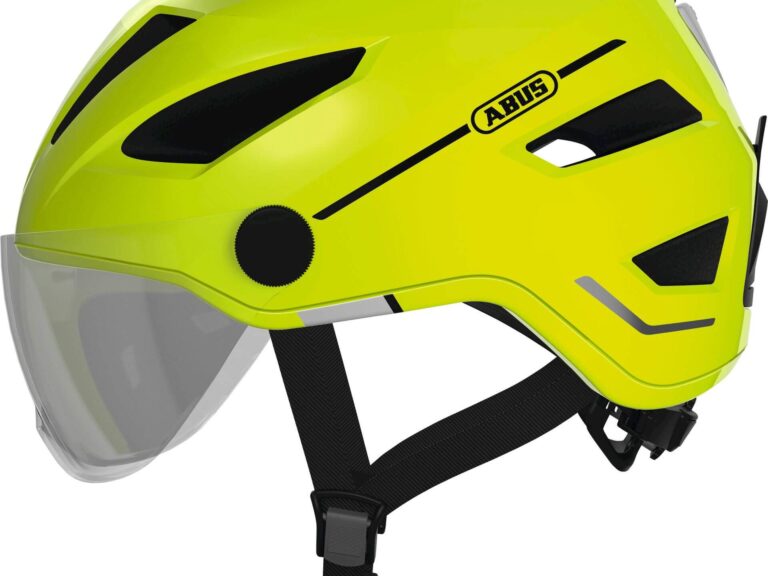 Abus helm geel