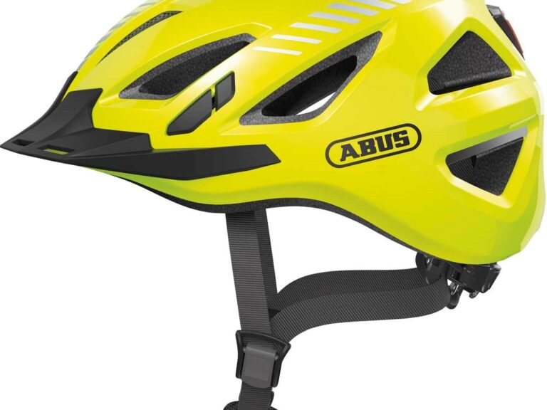 Abus helm geel