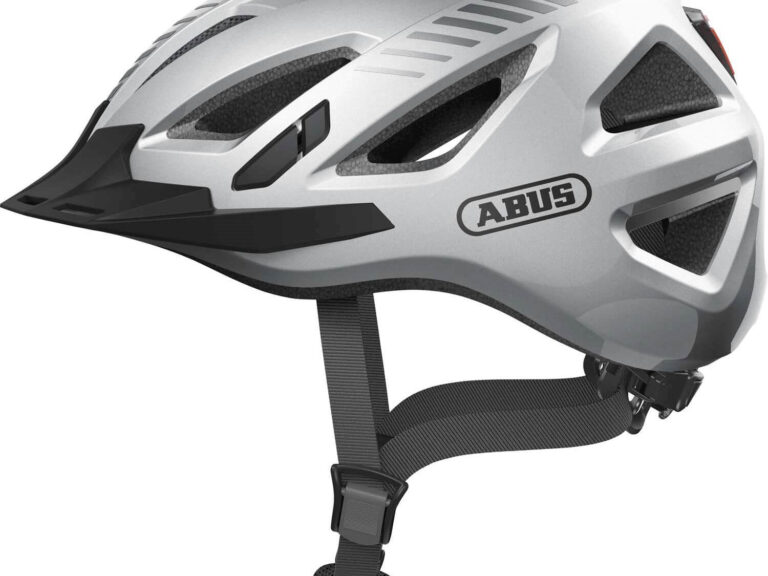 Abus helm zilver