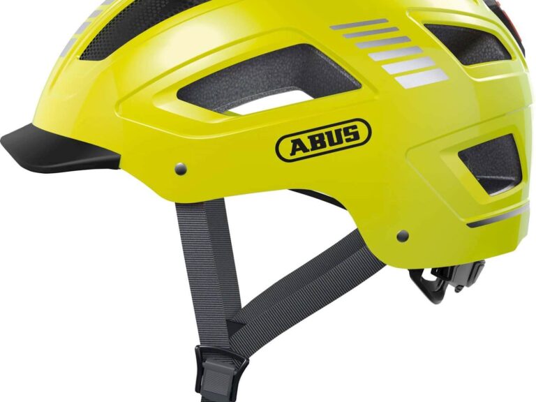 Abus helm geel