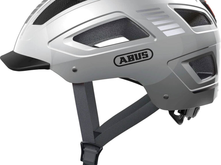 Abus helm zilver