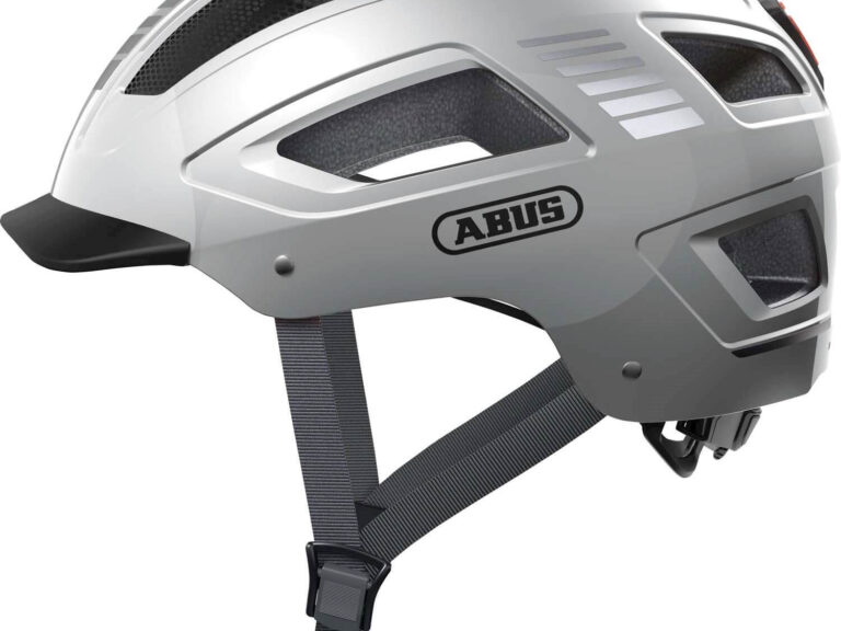 Abus helm zilver
