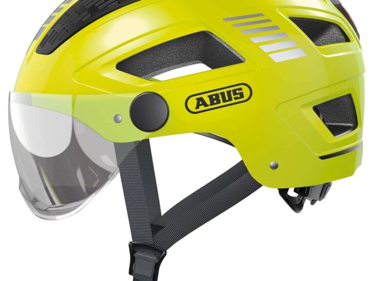 Abus helm geel