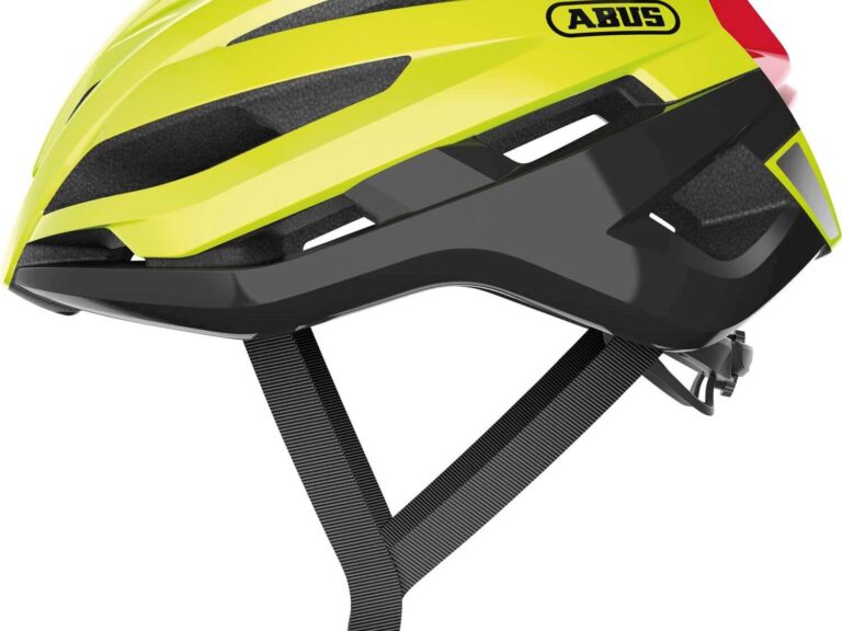 Abus helm geel