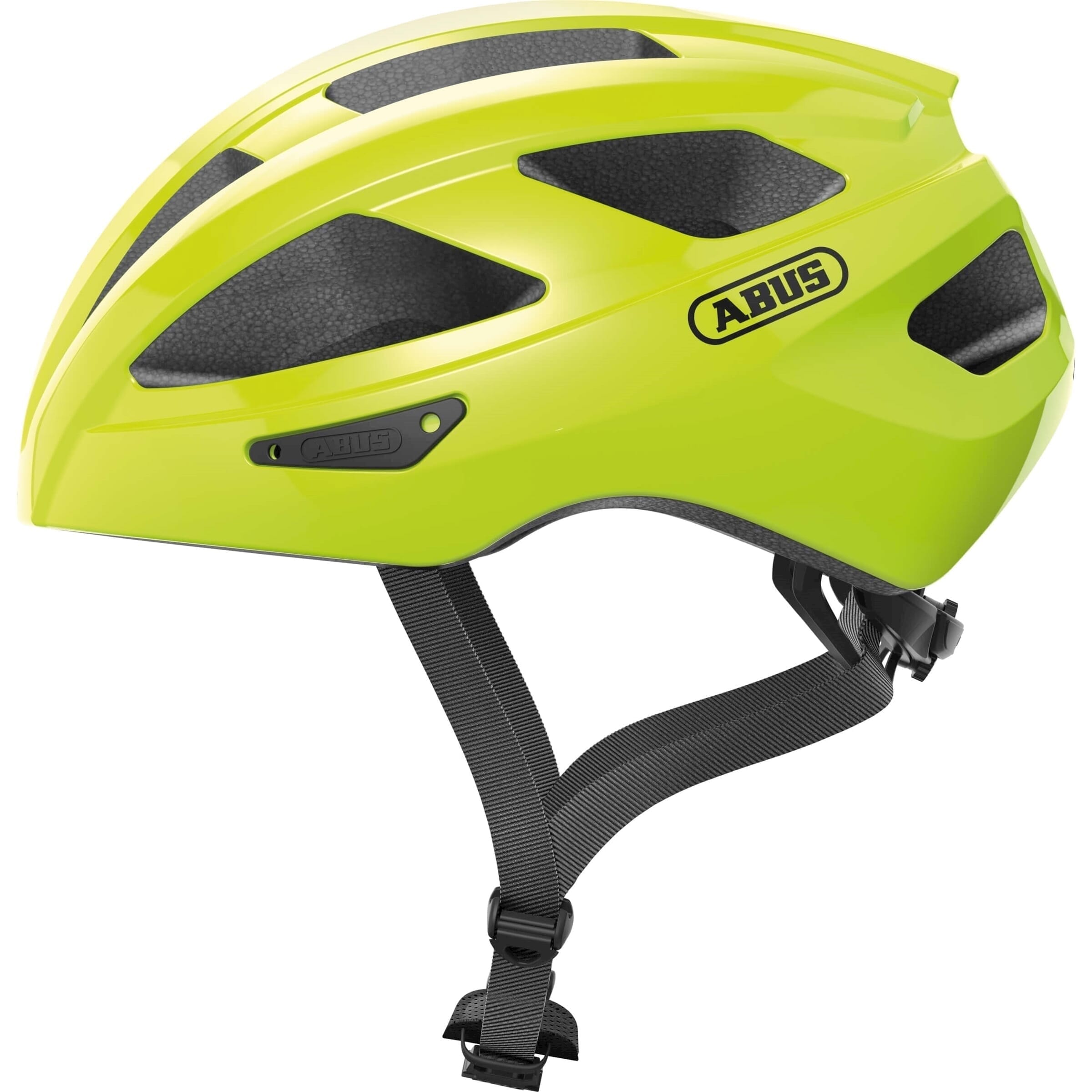 Abus helm geel