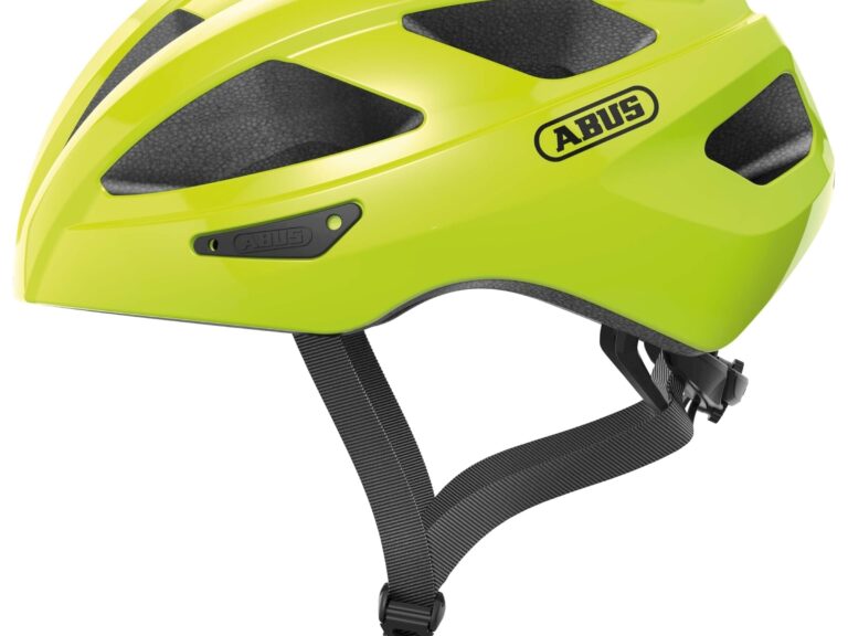 Abus helm geel
