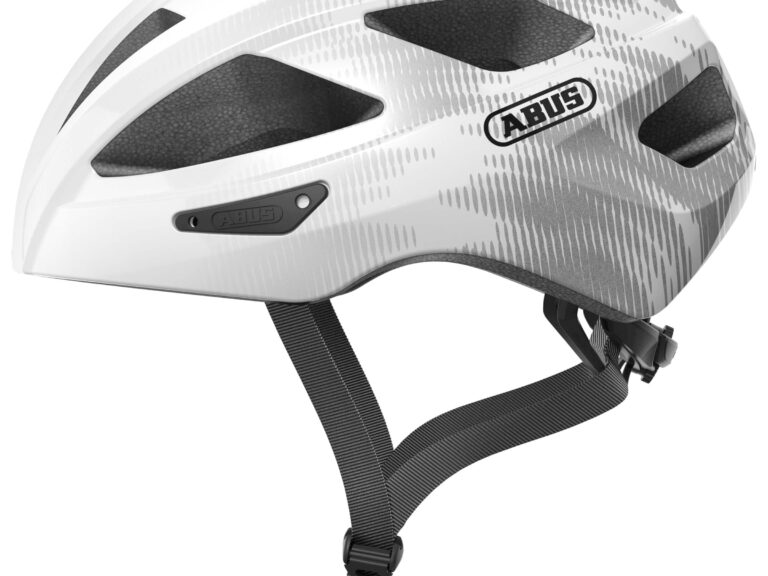 Abus helm zilver