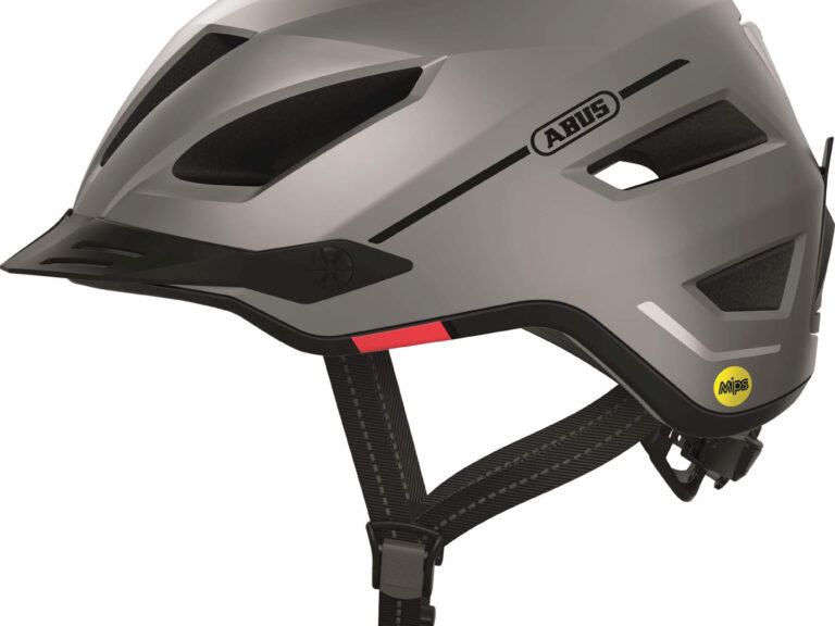 Abus helm zilver