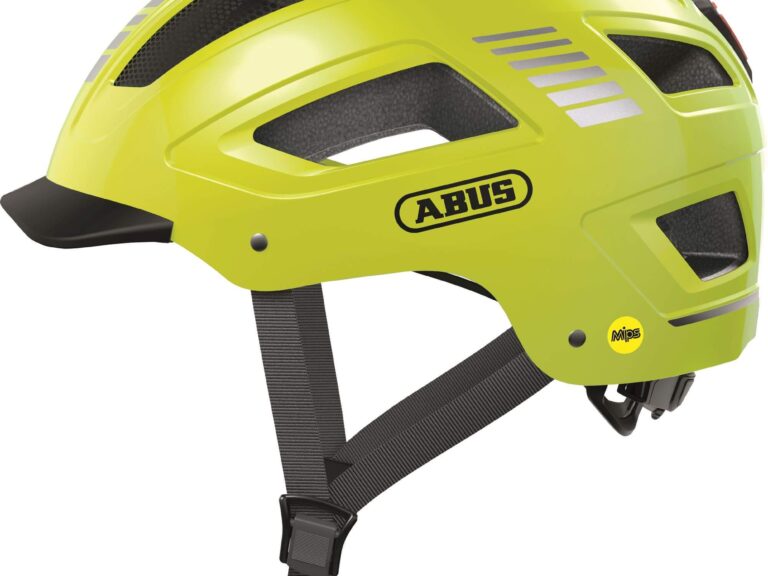 Abus helm geel
