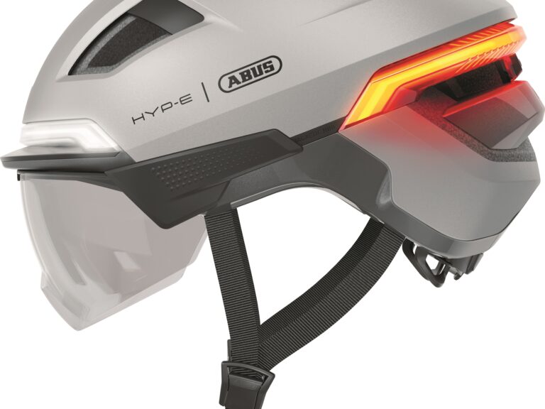 Abus helm zilver