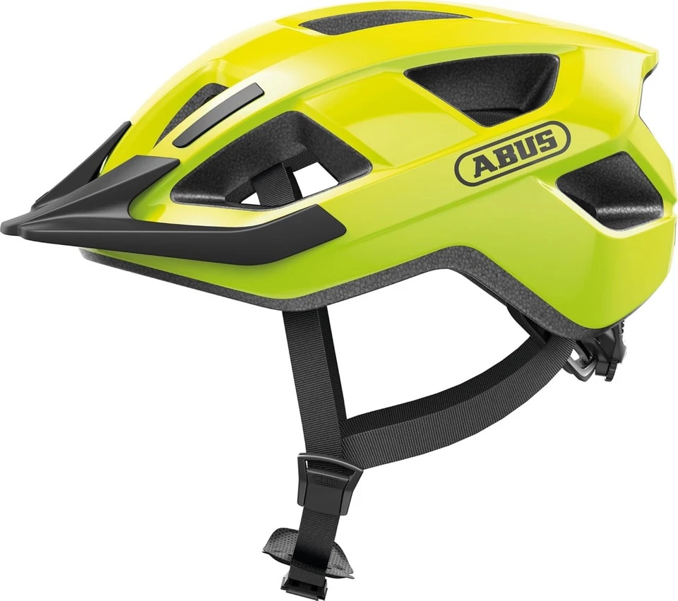 Abus helm geel