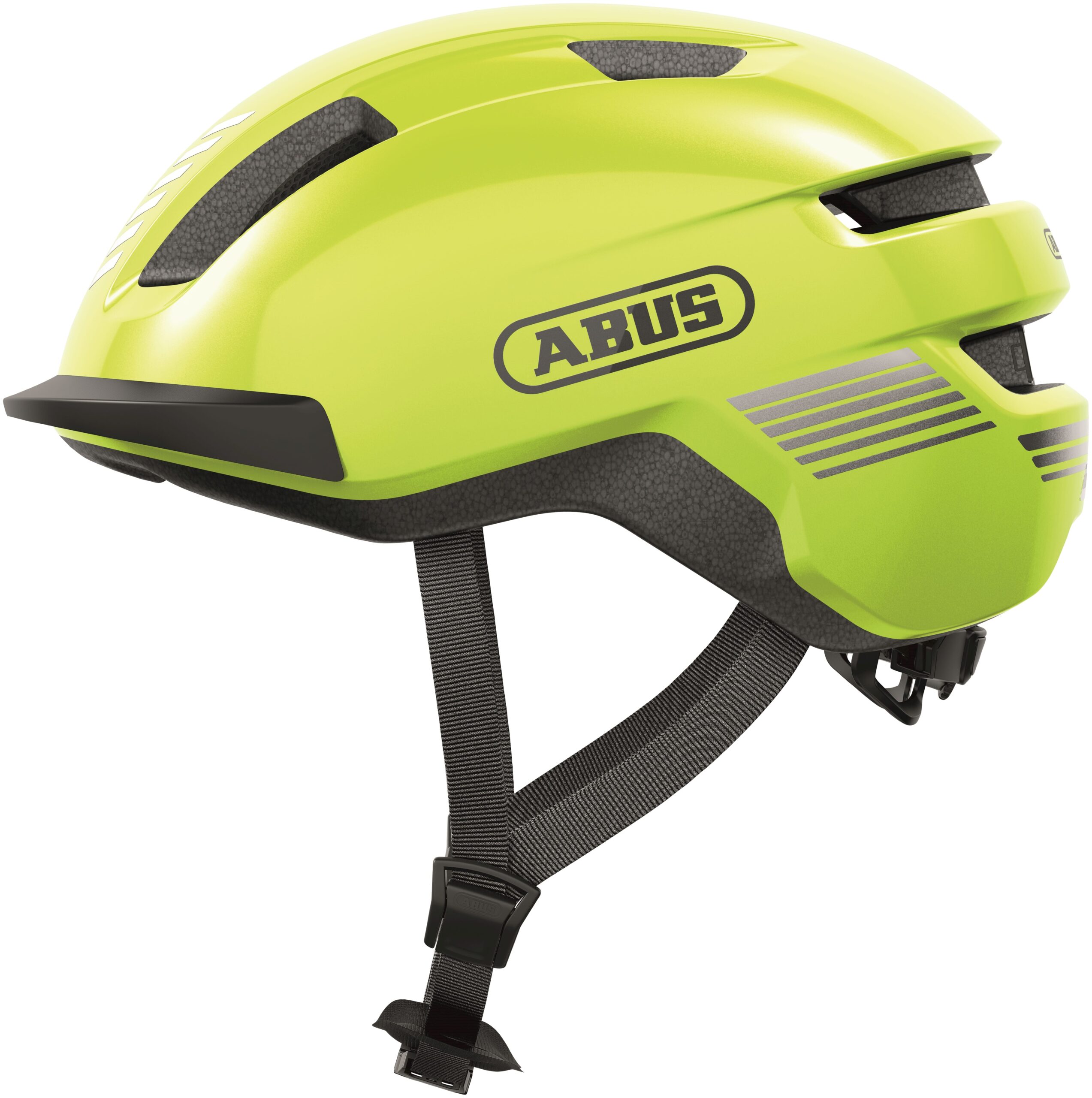 Abus helm geel